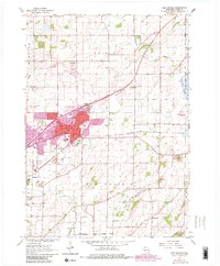 Sun Prairie 1962 topographic map thumbnail