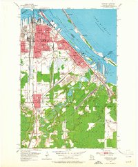 Superior 1954 topographic map thumbnail
