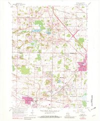Sussex 1959 topographic map thumbnail