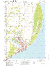 Two Rivers 1978 topographic map preview