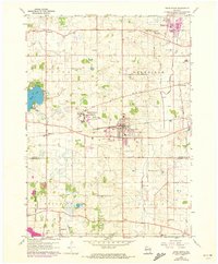 Union Grove 1960 topographic map thumbnail