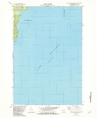 Washington Island SE 1982 topographic map thumbnail