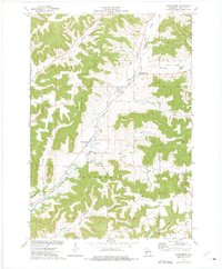 Waumandee 1973 topographic map thumbnail
