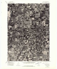 Waupun NE topographic map thumbnail