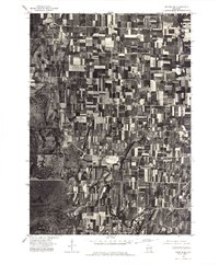 Waupun SE topographic map thumbnail