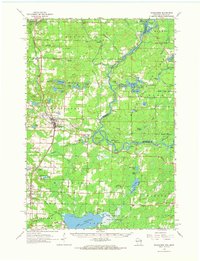 Wausaukee topographic map thumbnail