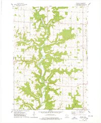 Waverly 1974 topographic map thumbnail