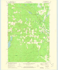 Weirgor 1972 topographic map thumbnail
