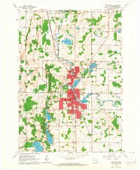 West Bend 1959 topographic map thumbnail