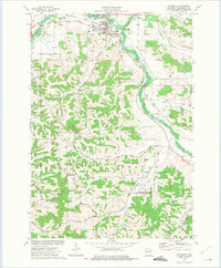 Whitehall 1973 topographic map thumbnail