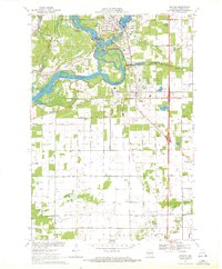 Whiting 1970 topographic map thumbnail