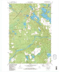 Woodboro 1982 topographic map thumbnail