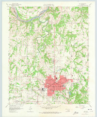 Ada 1958 topographic map thumbnail