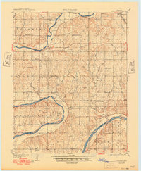 Belford 1936 topographic map thumbnail