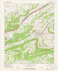 Bokoshe 1968 topographic map thumbnail