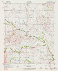 Boone 1956 topographic map preview