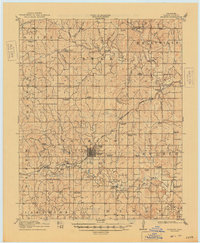 Bristow 1916 topographic map thumbnail