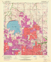 Britton 1951 topographic map thumbnail