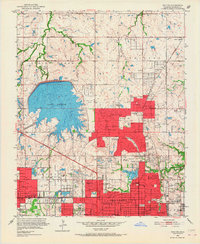 Britton 1951 topographic map thumbnail