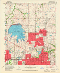 Britton 1951 topographic map thumbnail