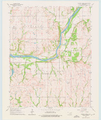 Charley Creek 1963 topographic map thumbnail