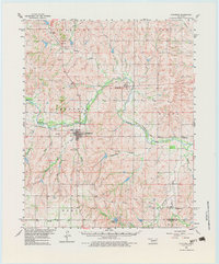 Cheyenne 1960 topographic map thumbnail