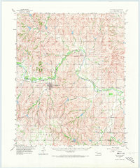 Cheyenne 1960 topographic map thumbnail