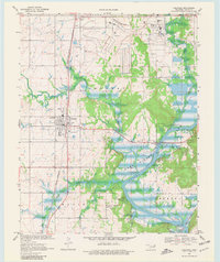 Chouteau 1970 topographic map thumbnail