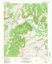 Dustin 1967 topographic map thumbnail