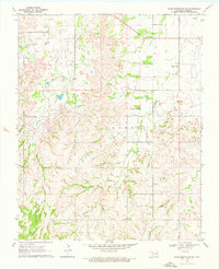 Glass Mountains SW 1969 topographic map thumbnail