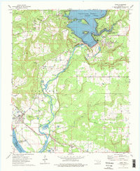 Gore 1974 topographic map thumbnail