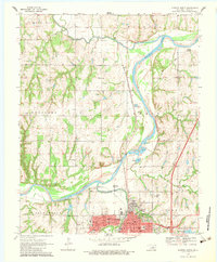 Guthrie North 1970 topographic map thumbnail