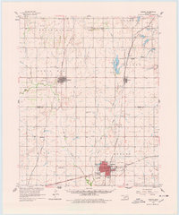 Hobart 1961 topographic map thumbnail