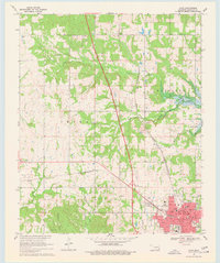 Hugo 1969 topographic map thumbnail