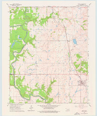 Inola 1963 topographic map thumbnail