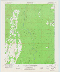 Jumbo 1957 topographic map preview