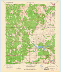 Lake Sahoma 1959 topographic map thumbnail
