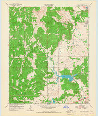 Lake Sahoma 1959 topographic map thumbnail