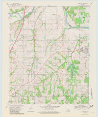 Langston 1970 topographic map preview