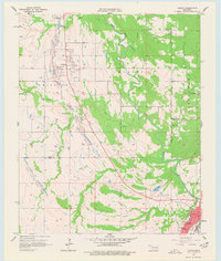 Lehigh 1957 topographic map preview