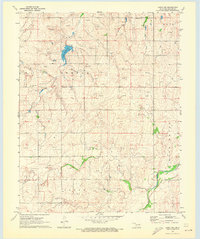 Logan NW 1971 topographic map thumbnail