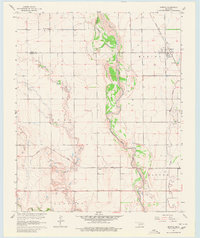 Martha 1964 topographic map thumbnail
