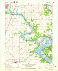 Miami SE 1961 topographic map thumbnail