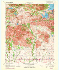 Mount Scott 1956 topographic map thumbnail