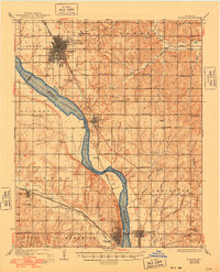 Norman 1936 topographic map thumbnail