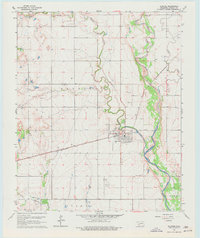 Olustee 1964 topographic map thumbnail