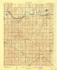 Perkins 1909 topographic map preview