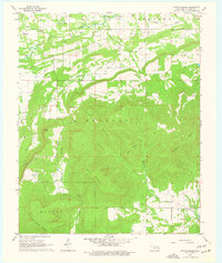 Potato Peaks 1968 topographic map thumbnail