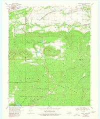 Quinton South 1969 topographic map thumbnail