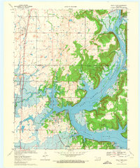 Rocky Point 1970 topographic map thumbnail
